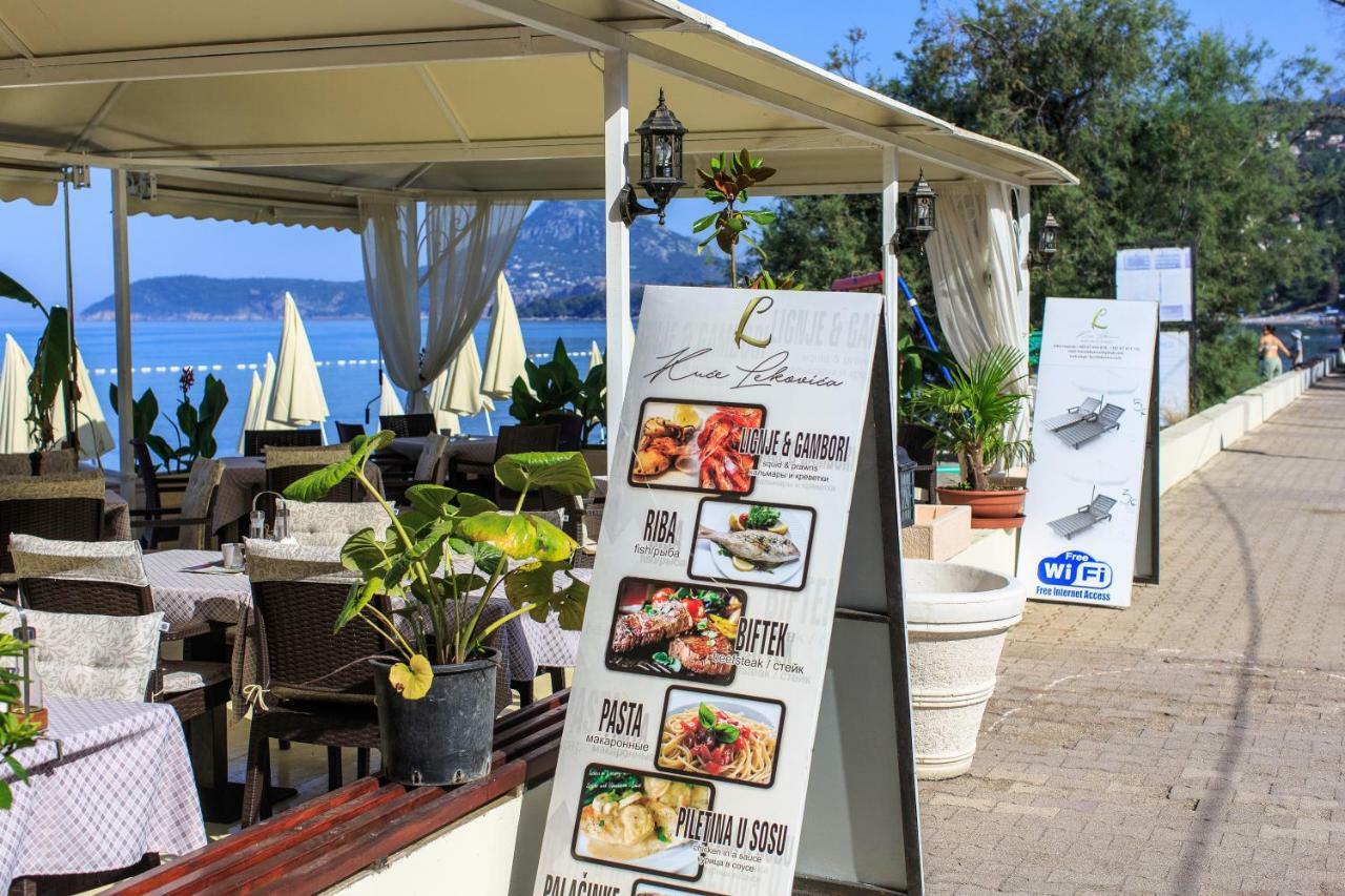 Apartments Kuce Lekovica Beach & Snack Bar- Bistro Exterior photo